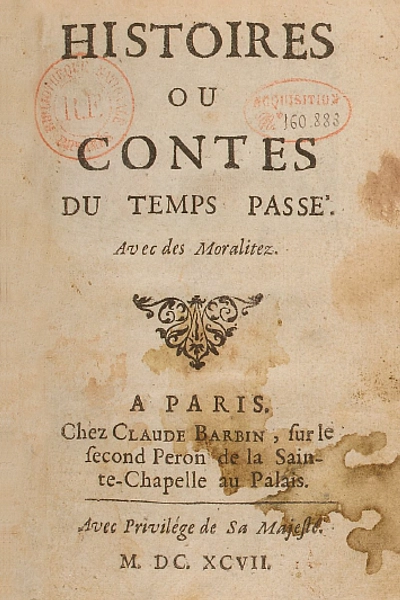 Histoires ou Contes du temps passé - avec moralités