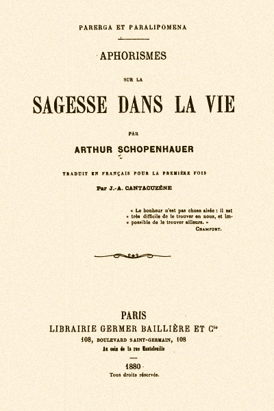 Aphorisme sur la sagesse dans la vie