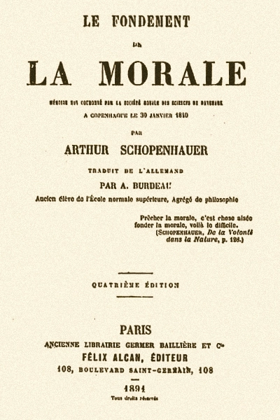 Le fondement de la morale