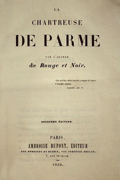 La Chartreuse de Parme