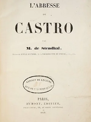 Chroniques italiennes - L'Abbesse de Castro