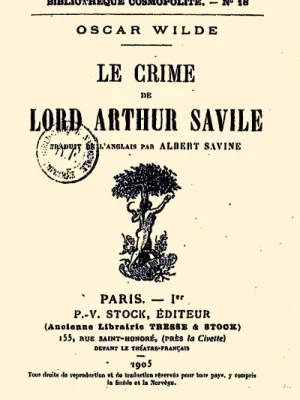 Le crime de Lord Arthur Savile