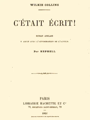 C'était écrit