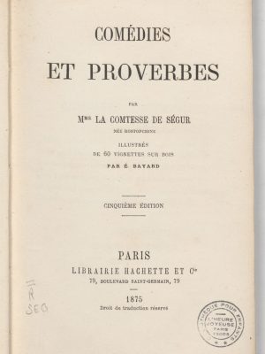 Comédies et proverbes