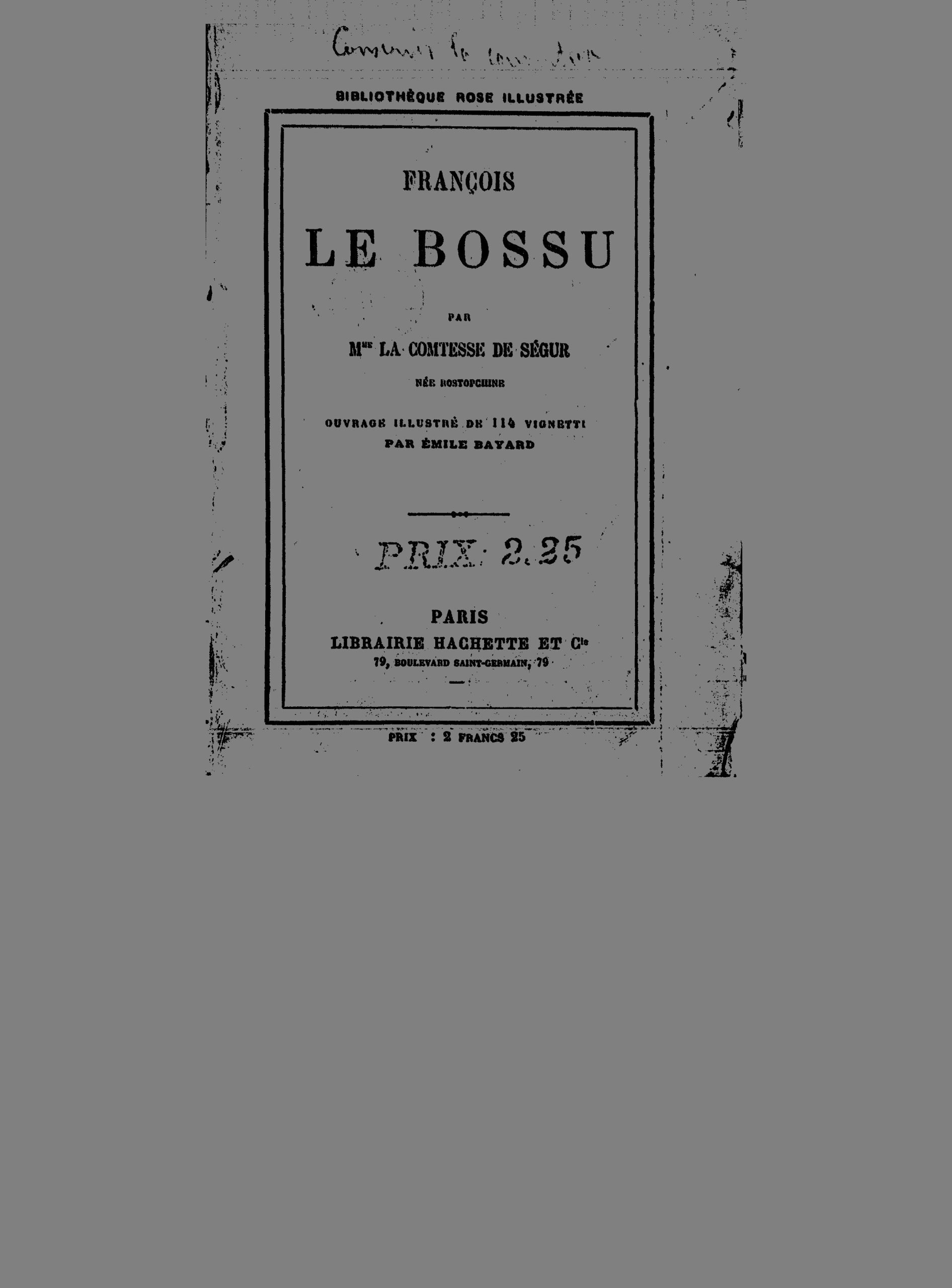 François le bossu