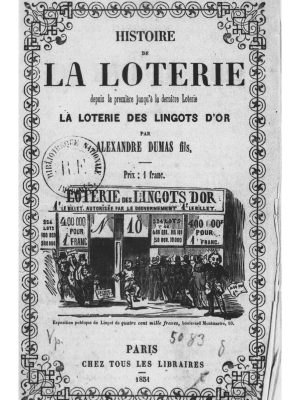 Histoire de la loterie - La loterie des lingots d'or