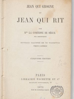 Jean qui grogne et Jean qui rit