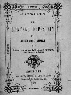 Le château d'Eppstein - Tome I
