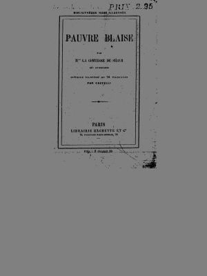 Pauvre Blaise
