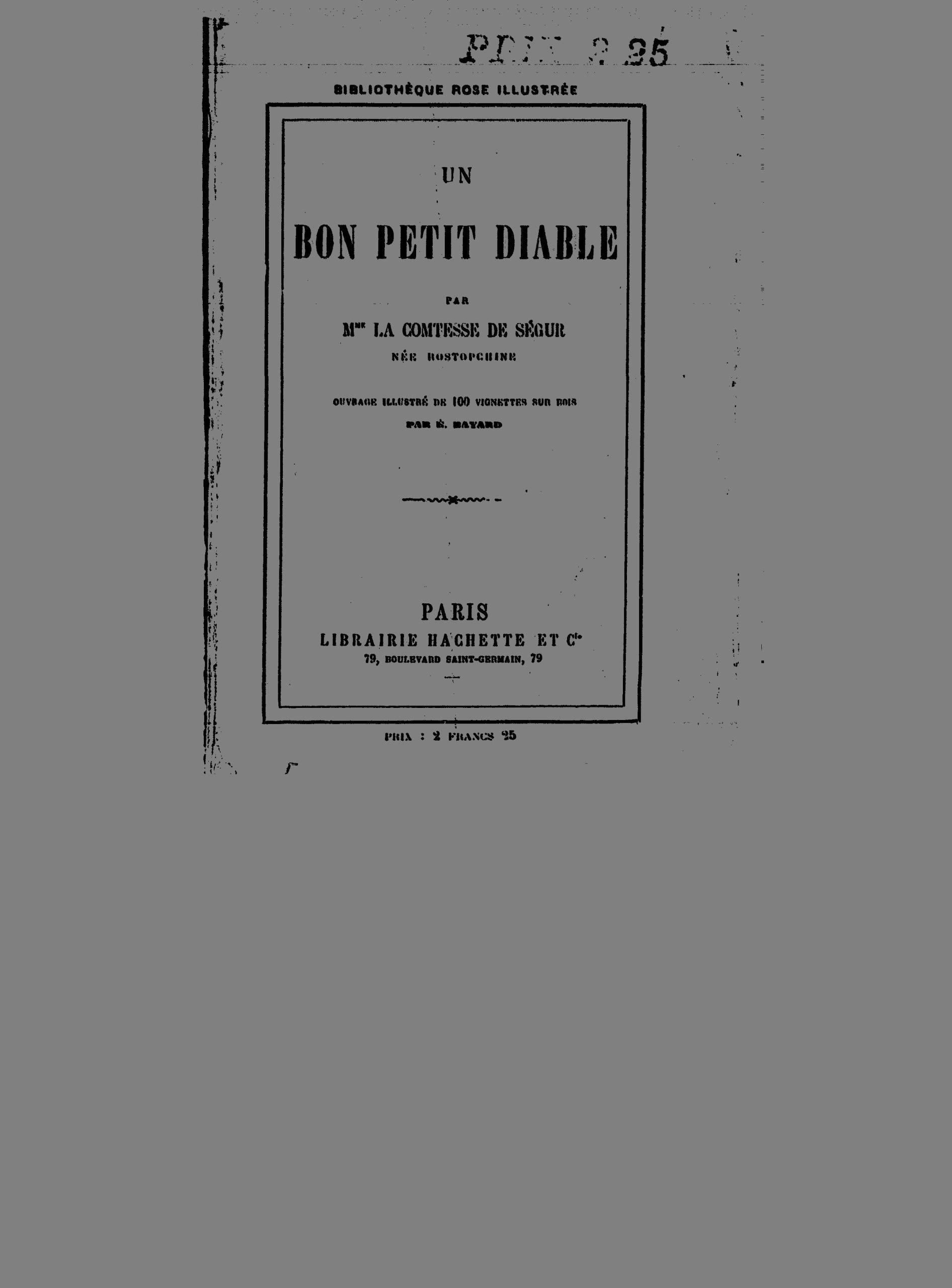 Un bon petit diable