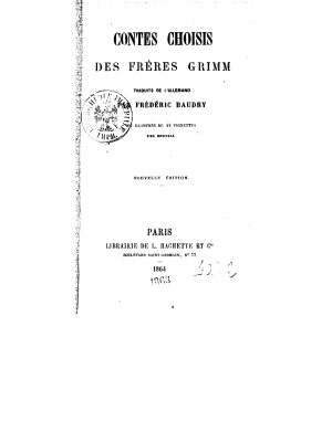 Contes choisis des frères Grimm