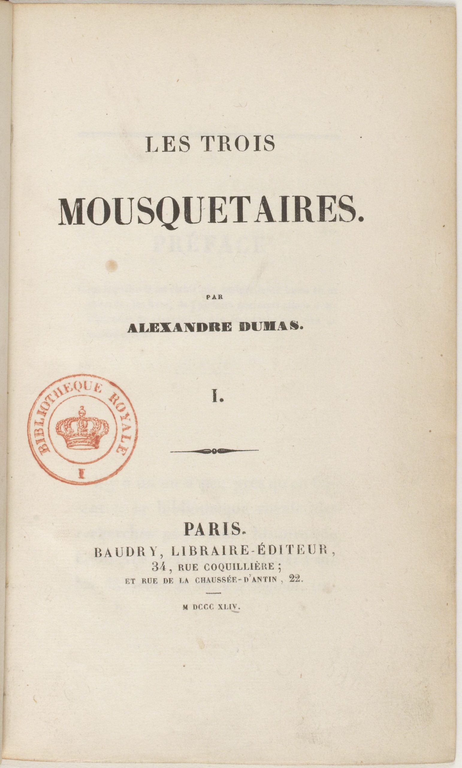 Les trois mousquetaires - T1-2