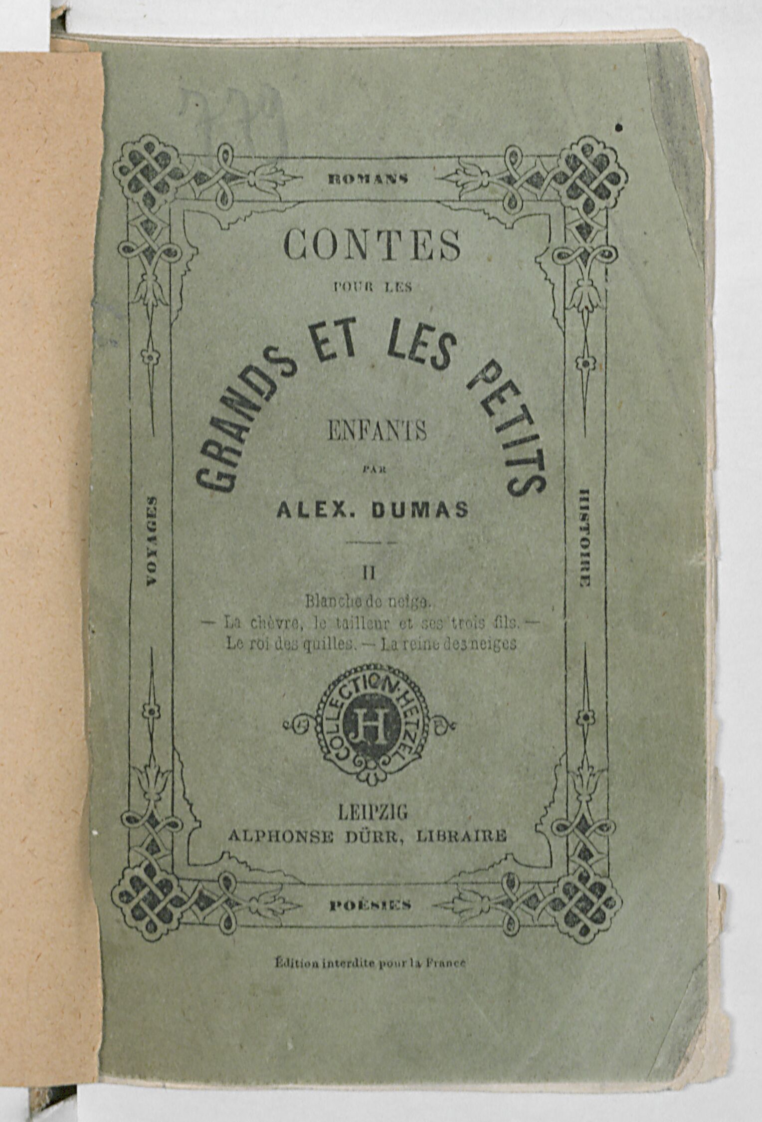 Contes pour les grands et les petits enfants