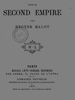 Un mariage sous le second Empire