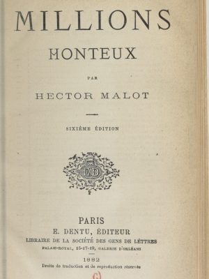 Les millions honteux
