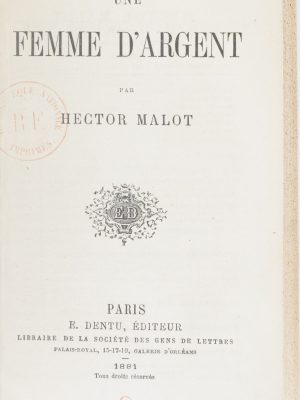 Une femme d'argent