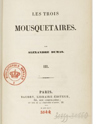 Les trois mousquetaires - T3-4