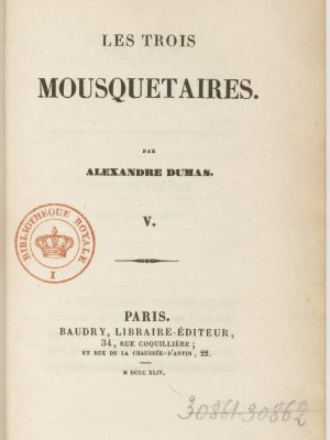 Les trois mousquetaires - T5-6