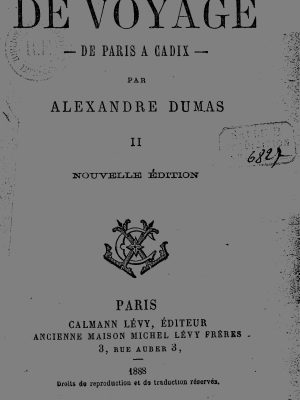Impressions de voyage - de Paris à Cadix - Tome 2