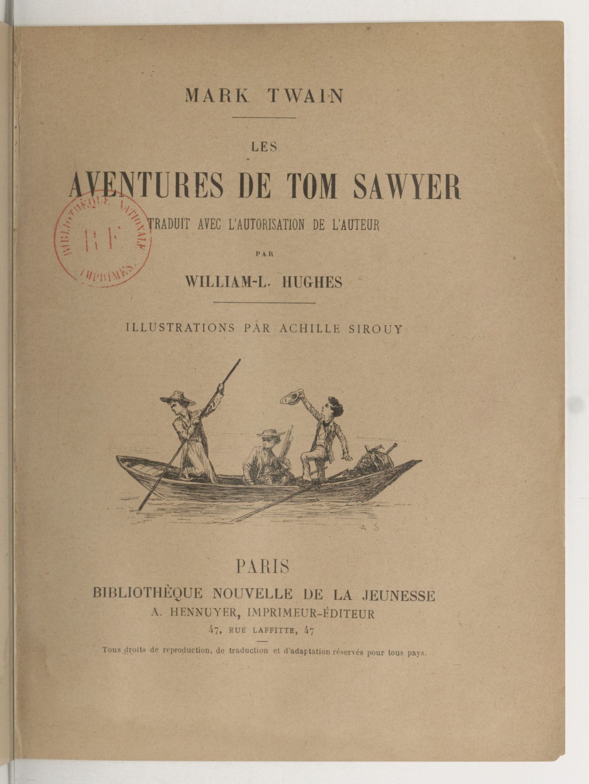 Les aventures de Tom Sawyer
