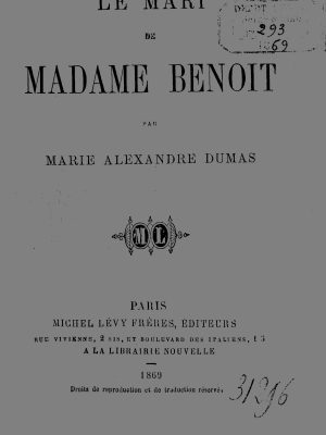 Le mari de madame Benoît
