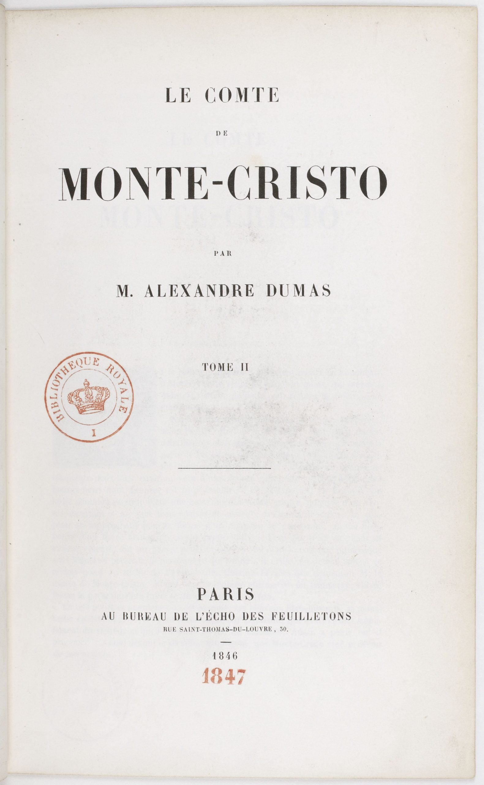 Le comte de Monte-Cristo - Tome II