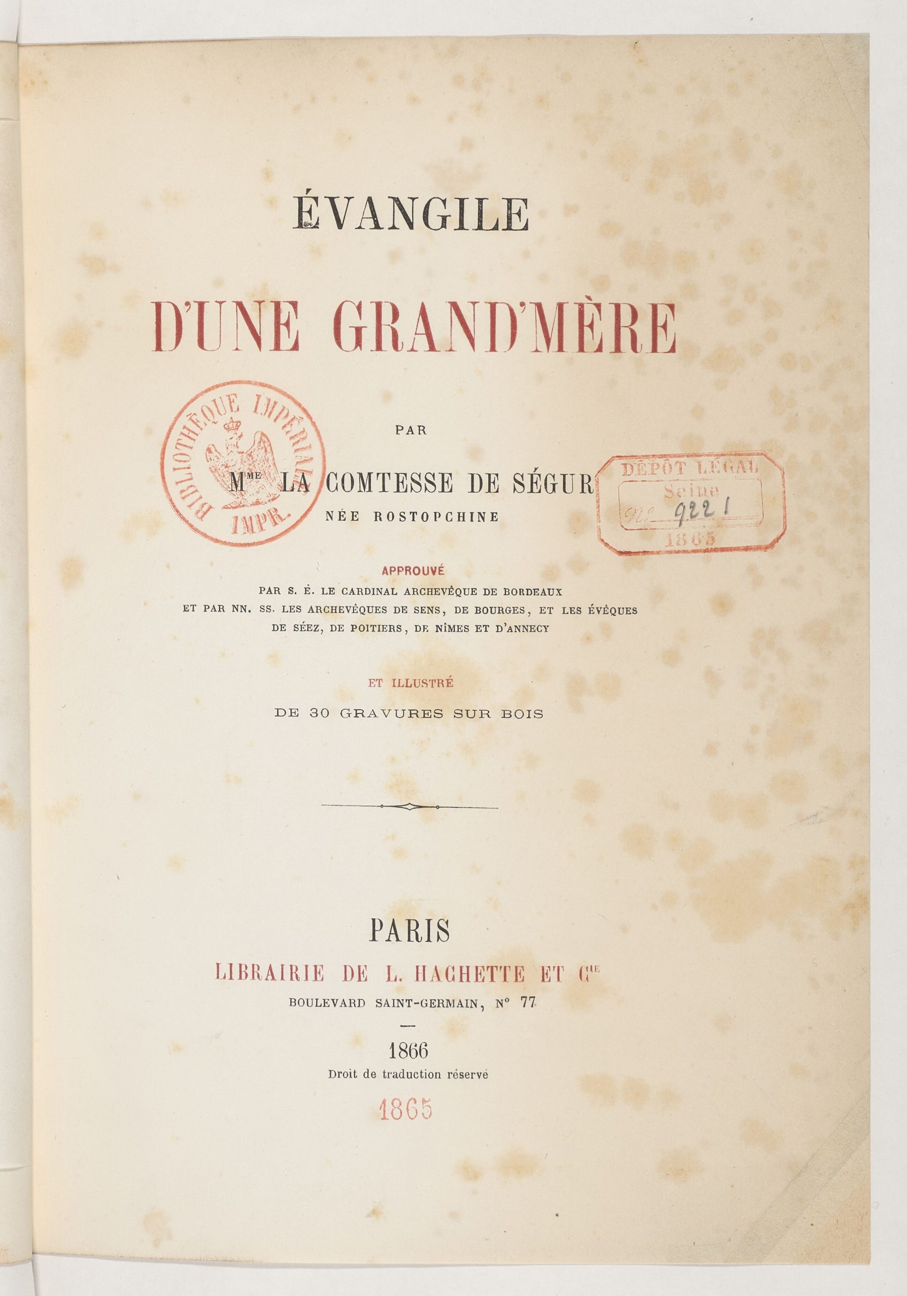 Évangile d'une grand'mère