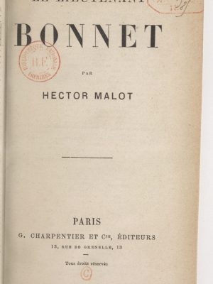 Le lieutenant Bonnet