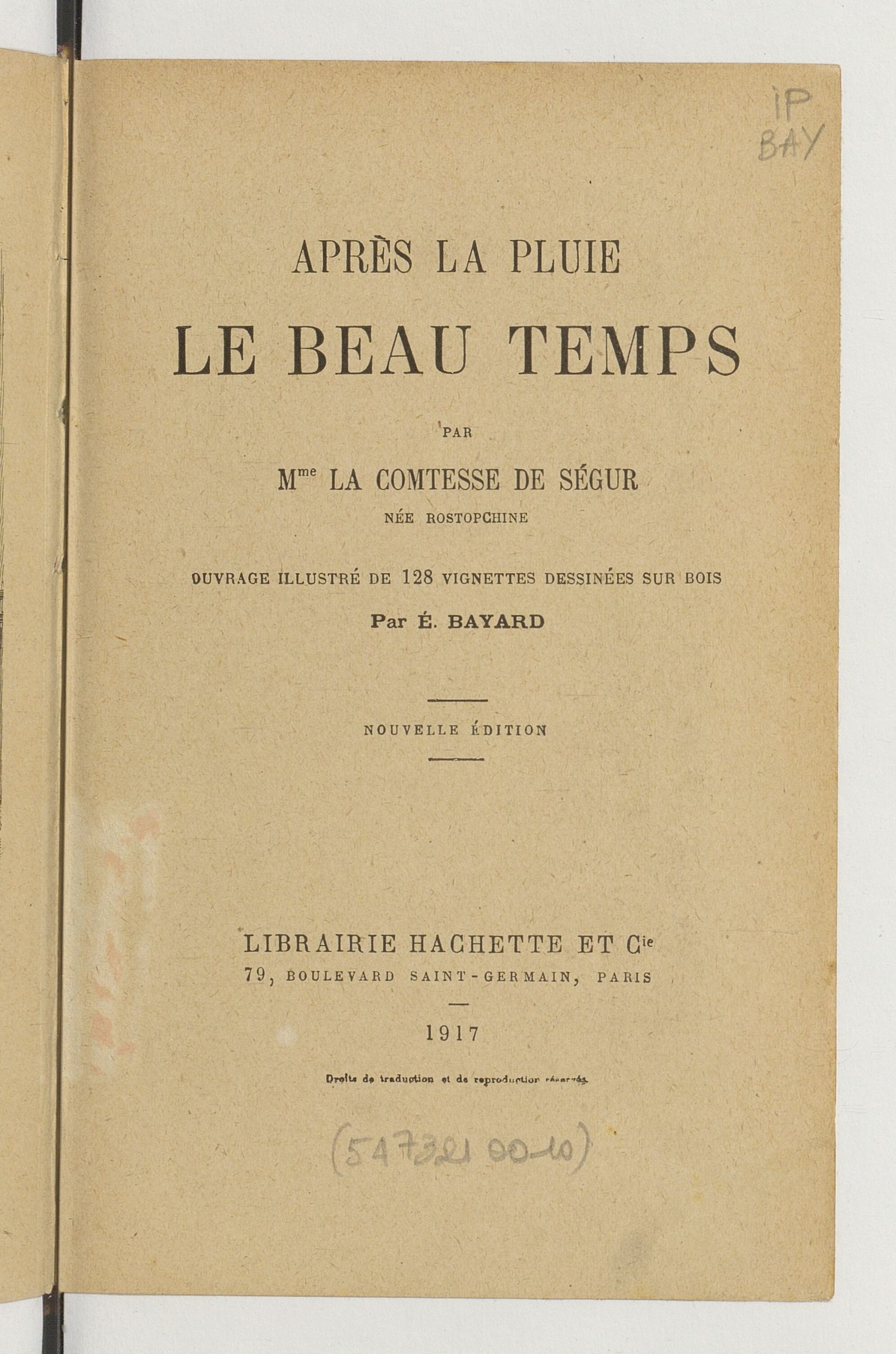Après la pluie le beau temps