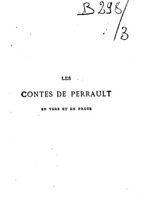 Les contes de Perrault - contes en vers